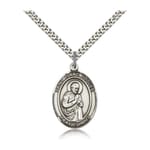 Sterling Silver St. Isaac Jogues Pendant w/ chain