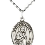 Sterling Silver St. Isaac Jogues Pendant w/ Chain