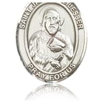 Sterling Silver St. James the Lesser Pendant w/ chain