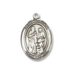 Sterling Silver St. Joachim Pendant w/ Chain
