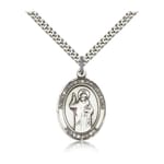 Sterling Silver St. John of Capistrano Pendant w/ chain