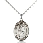 Sterling Silver St. Juan Diego Pendant w/ Chain
