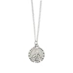 Sterling Silver St. Jude Medal with 18 inch chain