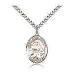 Sterling Silver St. Julia Billiart Pendant w/ chain