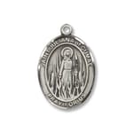 Sterling Silver St. Juliana Pendant w/ Chain