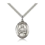 Sterling Silver Blessed Kateri Pendant w/ chain