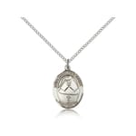 Sterling Silver St. Katharine Drexel Pendant w/ Chain