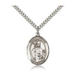 Sterling Silver St. Kilian Pendant w/ chain