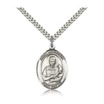 Sterling Silver St. Lawrence Pendant w/ chain