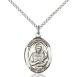 Sterling Silver St. Lawrence Pendant w/ Chain