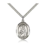 Sterling Silver St. Louis Pendant w/ chain