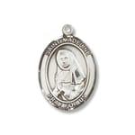 Sterling Silver St. Madeline Sophie Barat Pendant w/ Chain