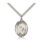 Sterling Silver St. Madeline Sophie Barat Pendant w/ chain