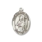 Sterling Silver St. Malachy O'More Pendant w/ Chain