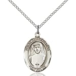Sterling Silver St. Maria Faustina Pendant w/ chain