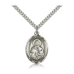 Sterling Silver St. Marina Pendant w/ chain