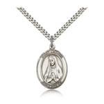Sterling Silver St. Martha Pendant w/ chain