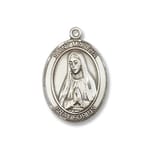 Sterling Silver St. Martha Pendant w/ Chain
