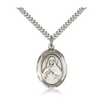 Sterling Silver St. Olivia Pendant w/ chain