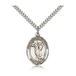 Sterling Silver St. Paul of the Cross Pendant w/ chain