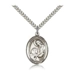 Sterling Silver St. Paula Pendant w/ chain
