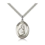 Sterling Silver St. Peter the Apostle Pendant w/ chain