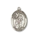 Sterling Silver St. Peter Nolasco Pendant w/ Chain