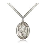 Sterling Silver St. Philomena Pendant w/ chain