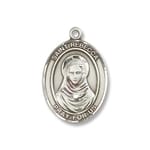 Sterling Silver St. Rebecca Pendant w/ Chain