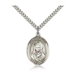 Sterling Silver St. Rebecca Pendant w/ chain
