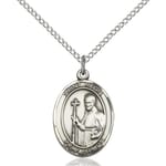 Sterling Silver St. Regis Pendant w/ Chain