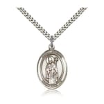 Sterling Silver St. Ronan Pendant w/ chain
