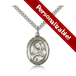 Sterling Silver St. Rose of Lima Pendant w/ chain