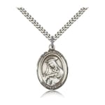 Sterling Silver St. Rose of Lima Pendant w/ chain