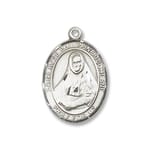 Sterling Silver St. Rose Philippine Pendant w/ Chain