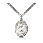 Sterling Silver St. Rose Philippine Pendant w/ chain