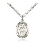 Sterling Silver St. Samuel Pendant w/ chain