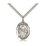 Sterling Silver St. Sophia Pendant w/ chain