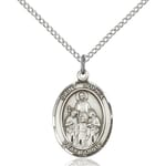 Sterling Silver St. Sophia Pendant w/ Chain