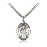 Sterling Silver St. Stanislaus Pendant w/ chain