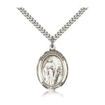 Sterling Silver St. Susanna Pendant w/ chain