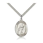 Sterling Silver St. Tarcisius Pendant w/ chain