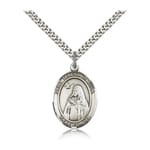 Sterling Silver St. Teresa of Avila Pendant w/ chain