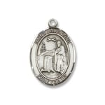 Sterling Silver St. Valentine of Rome Pendant w/ Chain