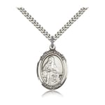 Sterling Silver St. Veronica Pendant w/ chain