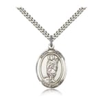 Sterling Silver St. Victor of Marseilles Pendant 