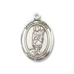 Sterling Silver St. Victor of Marseilles Pendant w/ Chain