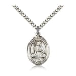 Sterling Silver St. Walburga Pendant w/ chain