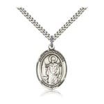 Sterling Silver St. Wolfgang Pendant w/ chain