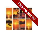 Sunset Personalized Prayer Card (Priced Per Card)